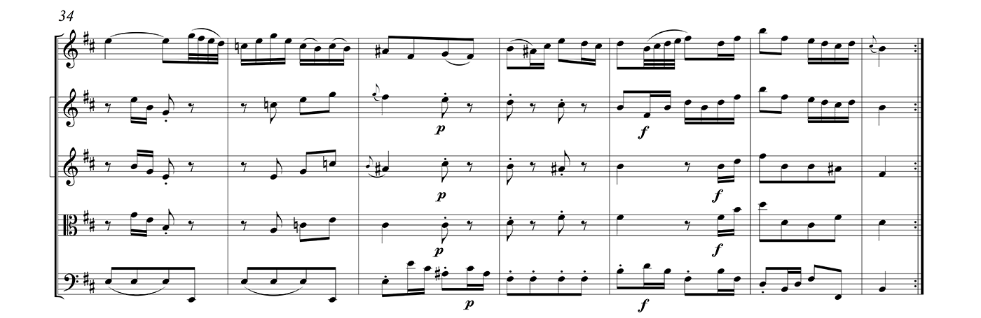 Anacrusis musescore image
